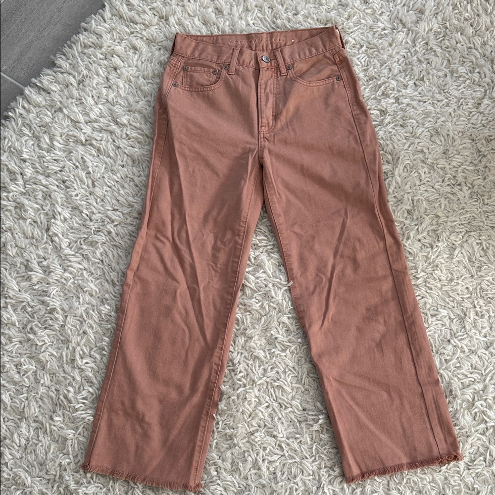 American Eagle Outfitters Peach Jeans